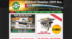 Desktop Screenshot of generalsurplus2000.com